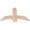 Ekena Millwork Bellingham Smooth Timber Gable Bracket, Douglas Fir, 36"W x 24"H x 1 1/2"D x 5 1/2"F, 16/12 Pitch GBW036X24X0206BEL00SDF - alternate 4